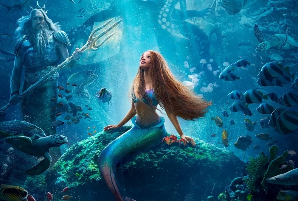 little mermaid 2023 disney poster 01