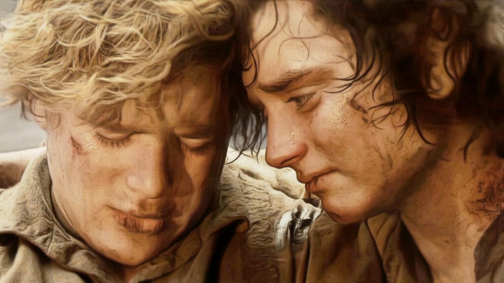 Frodo and Sam ending